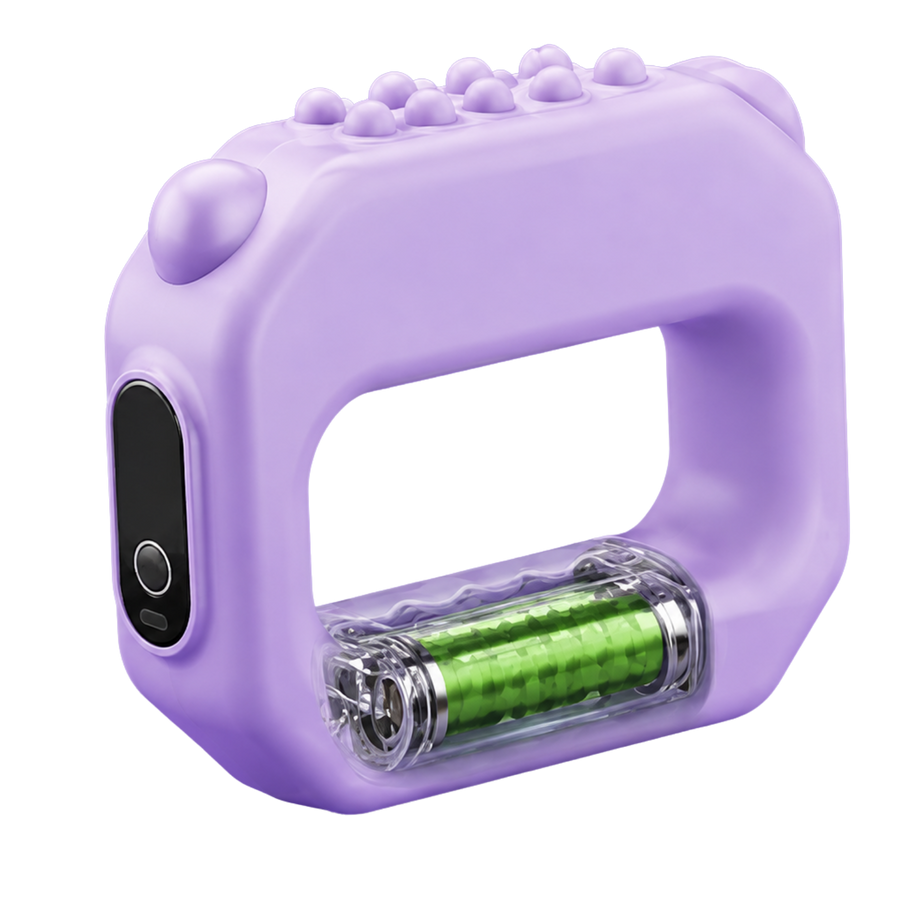 Cordless vibration massager